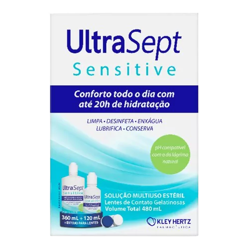 Solução para Lentes de Contato